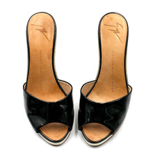 Load image into Gallery viewer, Black Giuseppe Zanotti heels
