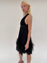 Load image into Gallery viewer, Jill Stuart feather dress
