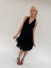 Load image into Gallery viewer, Jill Stuart feather dress
