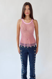 Chloe pink top