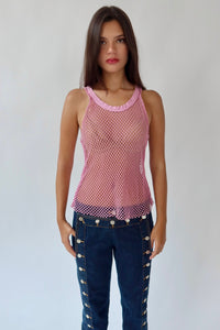 Chloe pink top