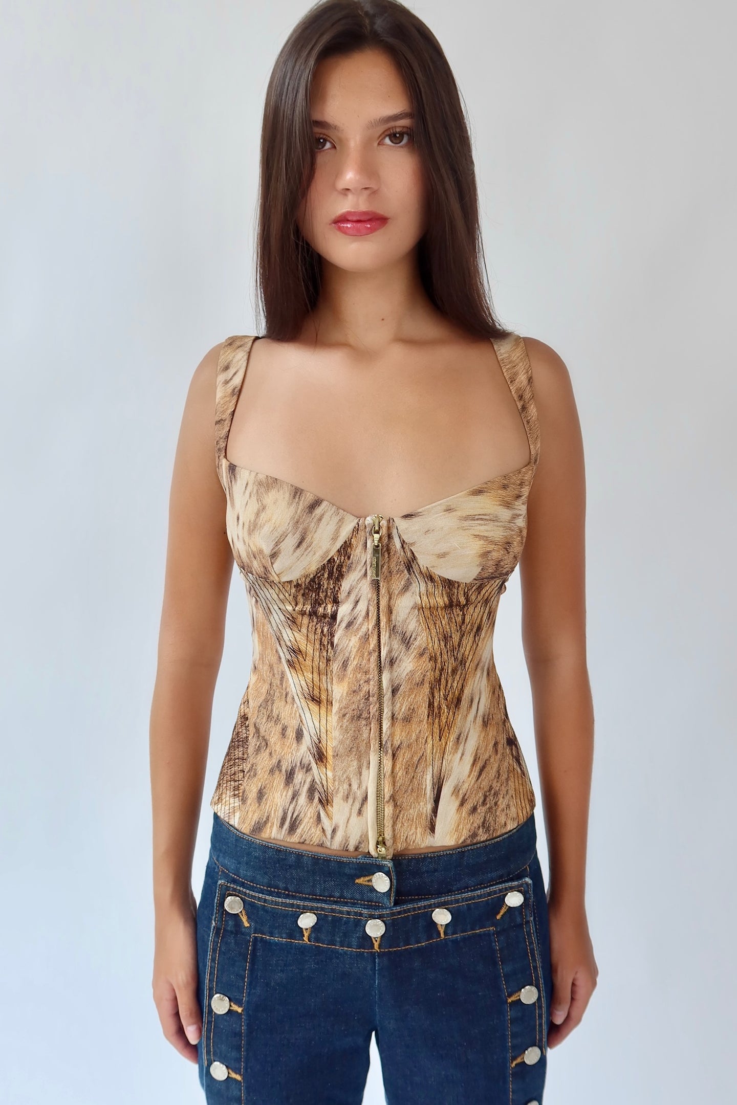Roberto Cavalli 2003 corset Chrir Vintage Roberto Cavalli 2003 corset Chrir Vintage