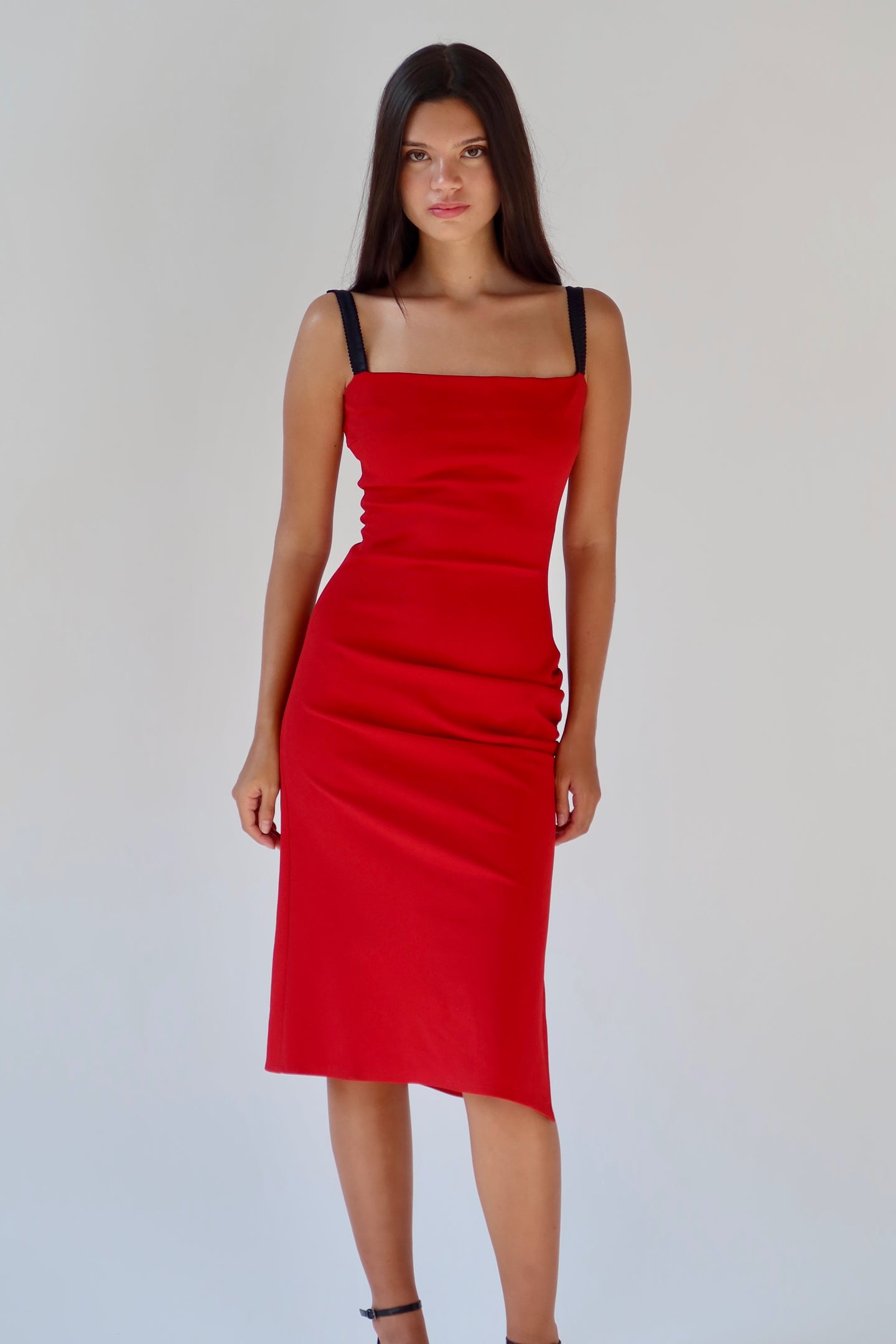 Dolce & Gabbana red dress Chrir Vintage Dolce & Gabbana red dress Chrir Vintage