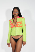 Load image into Gallery viewer, Escada 2000s leather jacket
